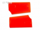 KBDD Paddles for 500 size - Neon Orange 2.5mm Flybar