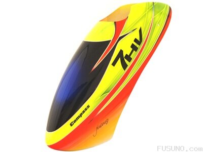 FUSUNO Haube "TULIP" Airbrush Fiberglas Atom 7HV