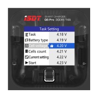 iSDT SMART CHARGER Q6 pro BattGO - 300W, 14A, 6S Lipo