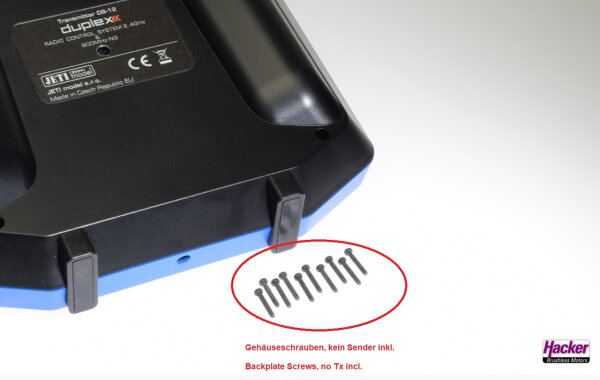 Ersatzschrauben (7 Stück) für Rückplatte Handsender DS-12